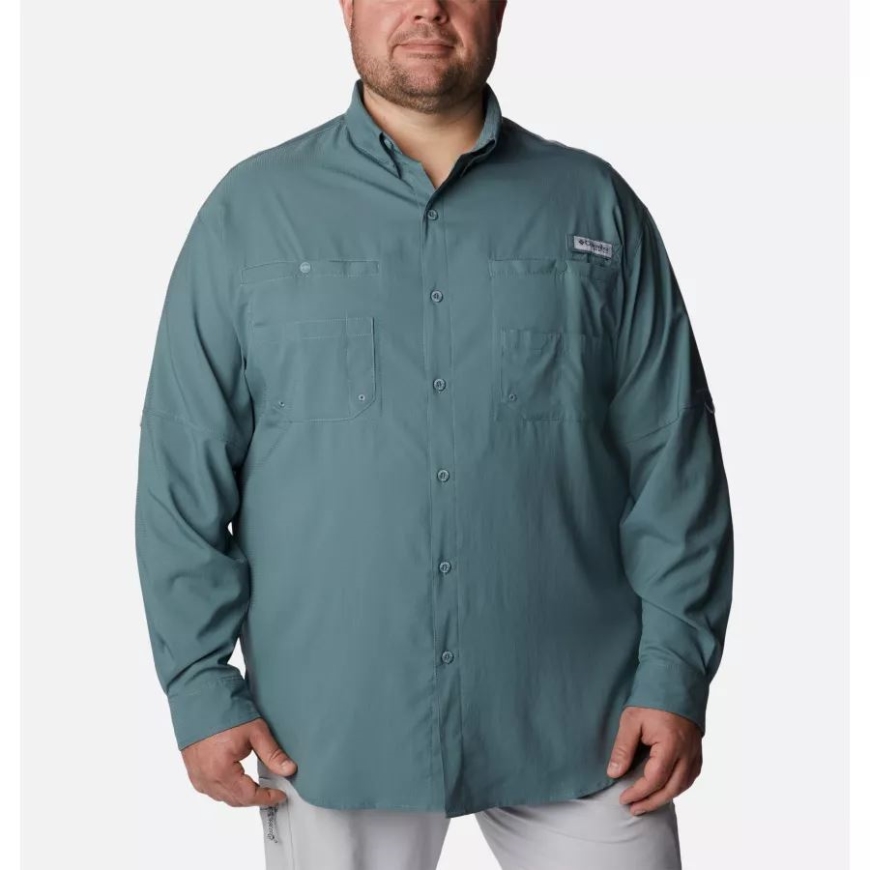 メンズ Pfg タミアミ Ii ロング スリーブ シャツ ビッグ メタル コロンビア