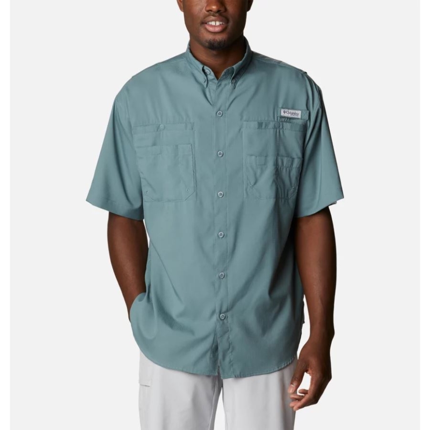 メンズ Pfg タミアミ Ii ショート スリーブ シャツ ビッグ メタル コロンビア