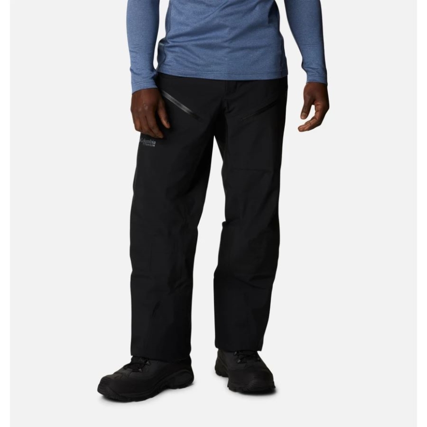 メンズ プラチナ ピーク パンツ ブラック コロンビア