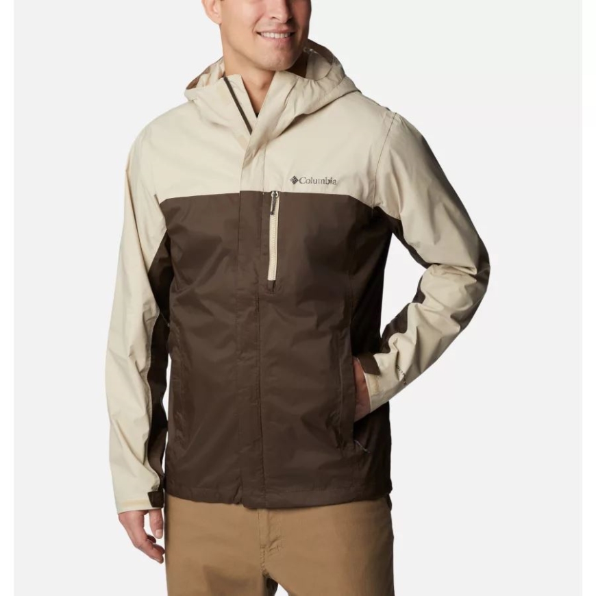 メンズ ポアリング アドベンチャー II ジャケット コロンビア コードバン/古代化石