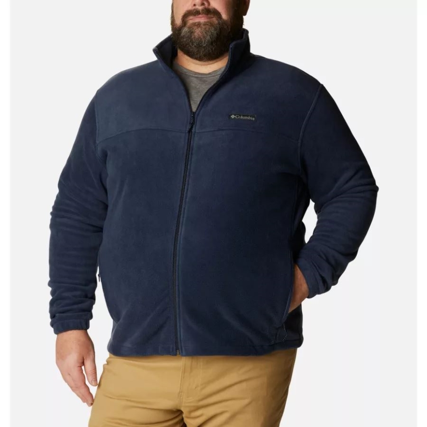 メンズ スティーンズ マウンテン 2.0 フルジップ フリース ジャケット ビッグ コロンビア カレッジ ネイビー