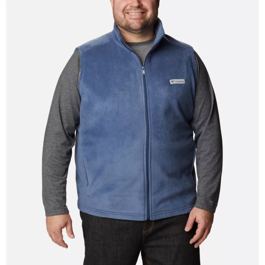 メンズ スティーンズ マウンテン フリース ベスト ビッグ ダーク マウンテン コロンビア