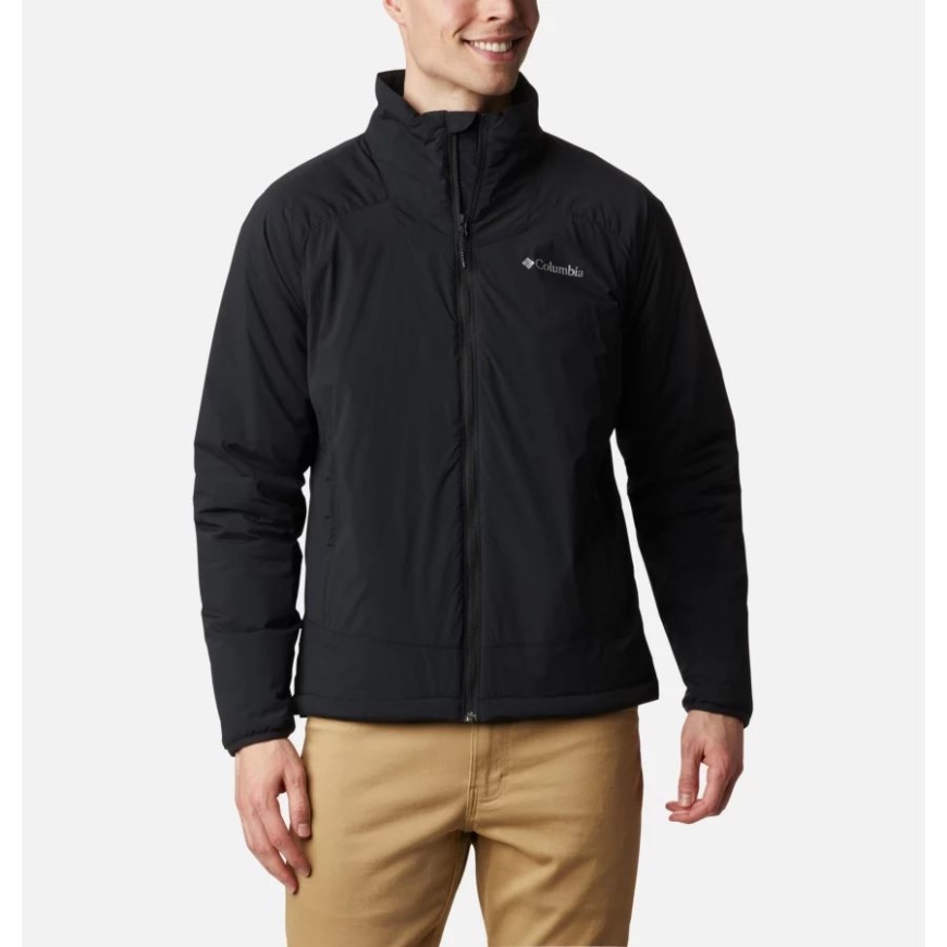 メンズ タンデム トレイル ジャケット コロンビア ブラック