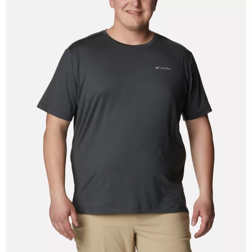 メンズ テック トレイル クルーネック シャツ ビッグ コロンビア シャーク