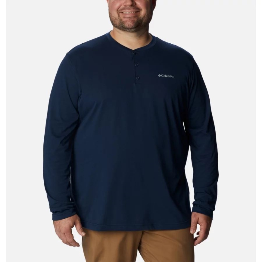 メンズ シスルタウン ヒルズ ヘンリー ビッグ カレッジエイト ネイビー ヘザー コロンビア