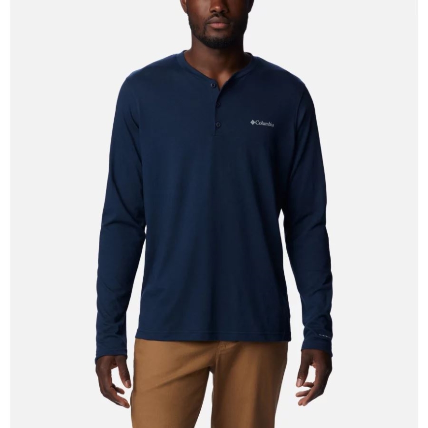 メンズ シスルタウン ヒルズ ヘンリー カレッジエイト ネイビー ヘザー コロンビア