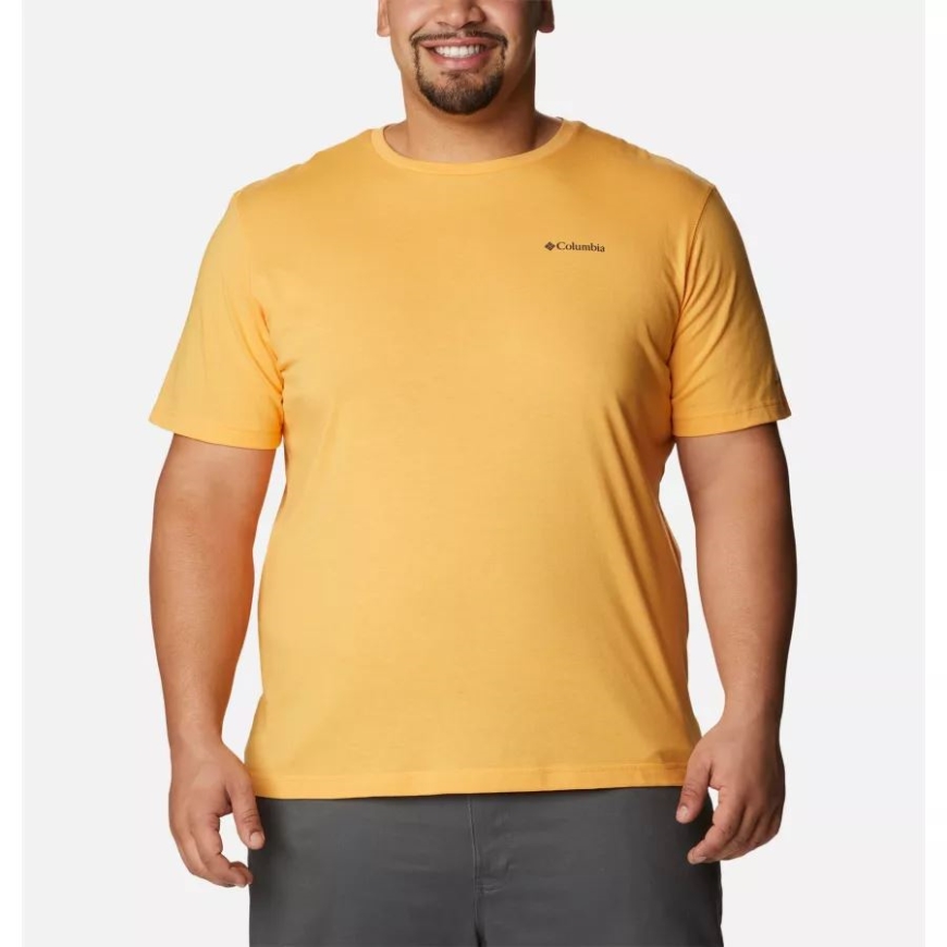 メンズ シスルタウン ヒルズ ショート スリーブ シャツ ビッグ マンゴー ヘザー コロンビア