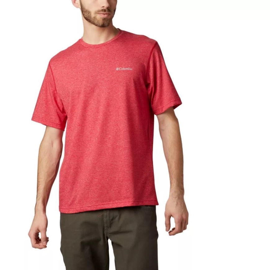 メンズ シスルタウン パーク クルー トール コロンビア マウンテン レッド ヘザー