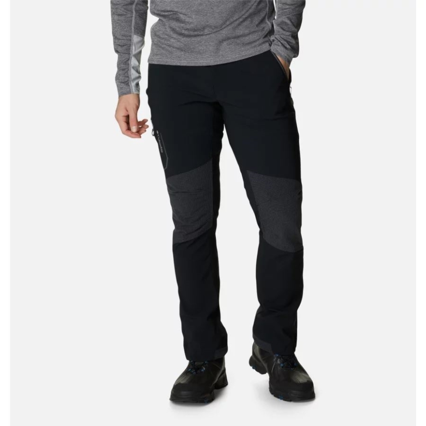 メンズタイタンリッジIIパンツブラックコロンビア.