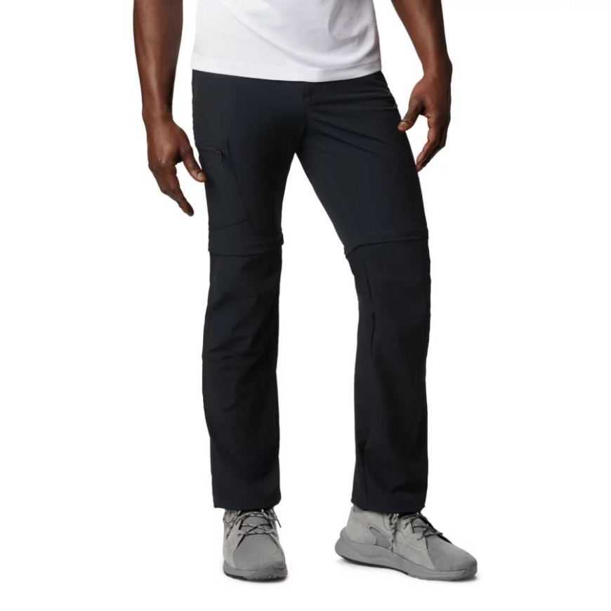 メンズ トリプル キャニオン コンバーチブル パンツ ブラック コロンビア