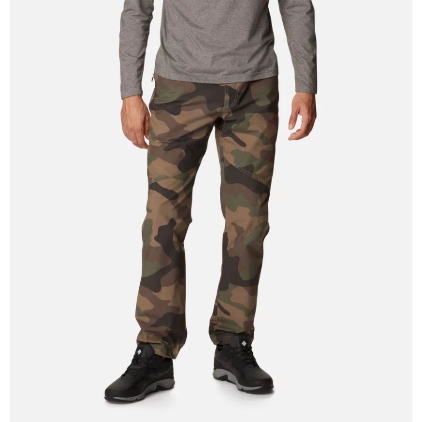 メンズ ワロワ ベルト付き パンツ コロンビア サイプレス モッズ カモ