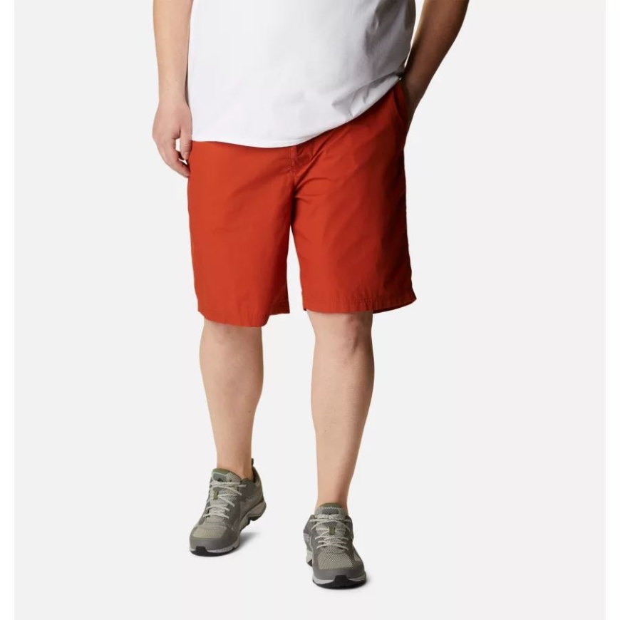 メンズ ウォッシュ アウト ショーツ ビッグ ダーク シエナ コロンビア