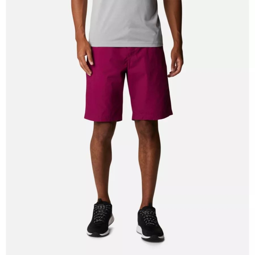 メンズ ウォッシュ アウト ショーツ レッド オニオン コロンビア