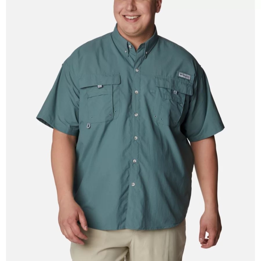 メタル メンズ Pfg バハマ Ii ショート スリーブ シャツ ビッグ コロンビア