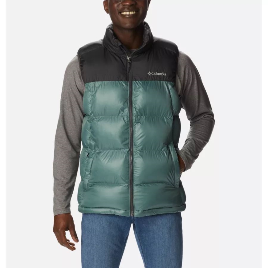 メタル シャイニー/シャーク コロンビア メンズ パイク レイク ベスト