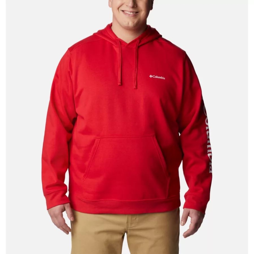 マウンテン レッド/csc スリーブ ロゴ コロンビア メンズ コロンビア トレック パーカー ビッグ