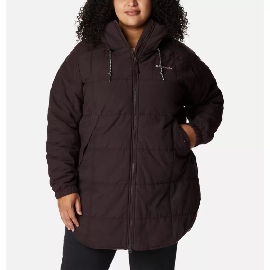 新品 Cinder/Warm Copper チェック マルチ コロンビア レディース チャットフィールド ヒル ノベルティ ジャケット プラスサイズ