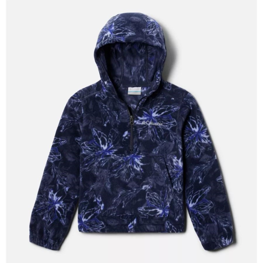 Nocturnal Aurelian ガールズ ベントン スプリングス フード付き ハーフジップ フリース プルオーバー コロンビア ブランド