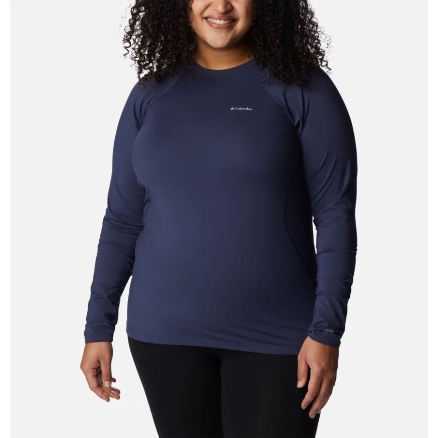 ノクターナル コロンビア ウィメンズ オムニヒート ミッドウェイト ベースレイヤー クルー プラスサイズ