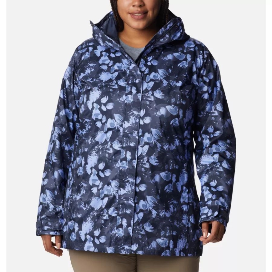 ノクターナル ソラリゼーション トナル コロンビア レディース スプラッシュ リトル II ジャケット プラスサイズ