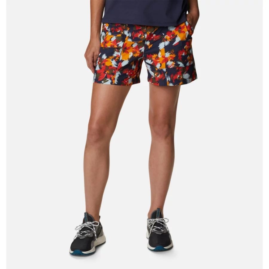 夜行性の台風が咲くマルチコロンビアの女性のサマードライカーゴショーツ