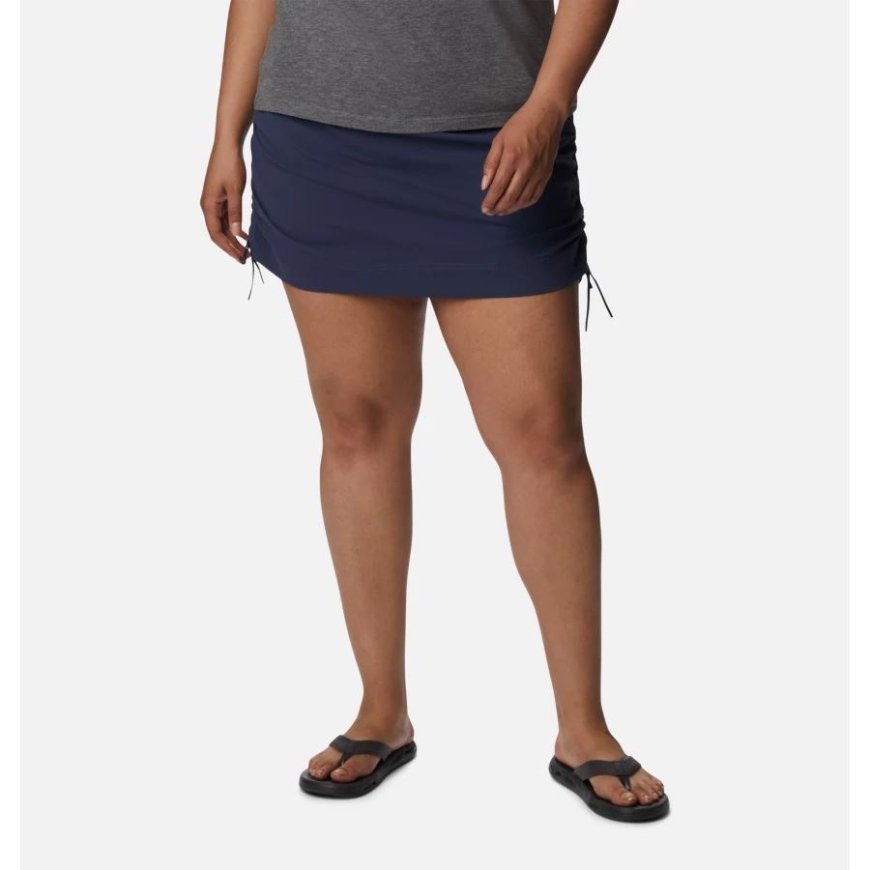 夜行性の女性のいつでもカジュアルなスコートプラスサイズのコロンビア