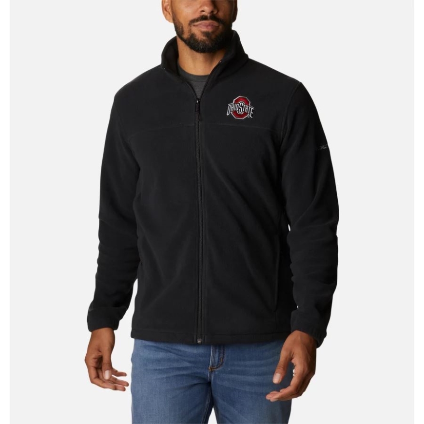 Os - ブラック コロンビア メンズ カレッジエイト フランカー III フリース ジャケット