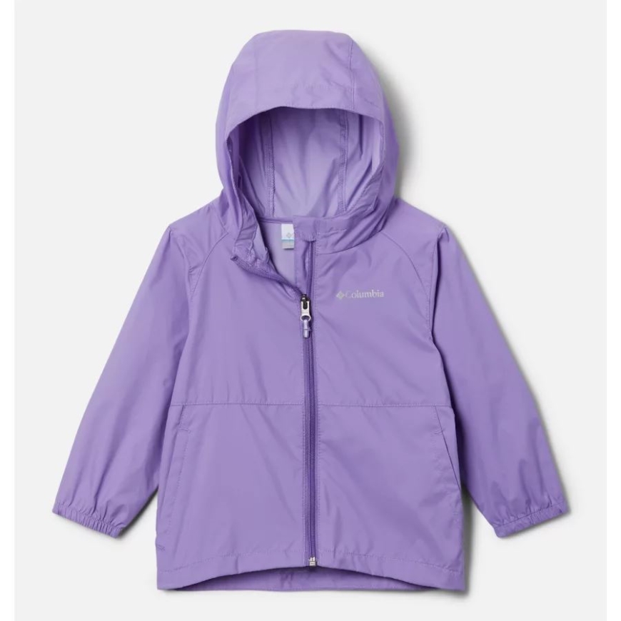 ペイズリー パープル コロンビア ガールズ 幼児 スイッチバック II レイン ジャケット