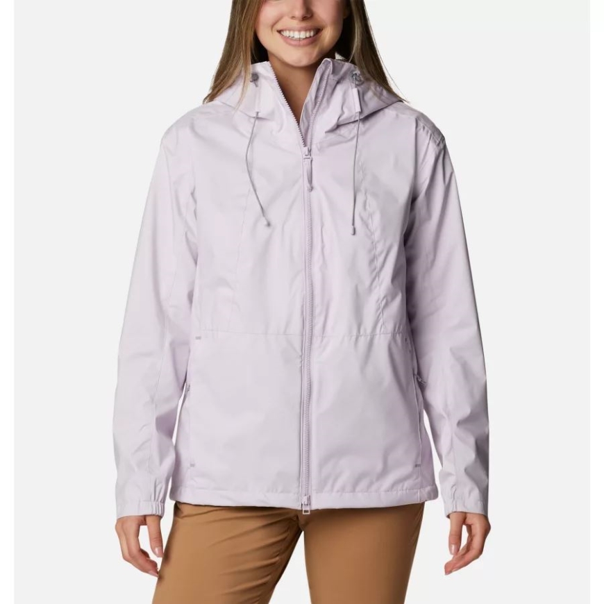 淡いライラック レディース サンライズ リッジ ウォータープルーフ シェル ジャケット コロンビア