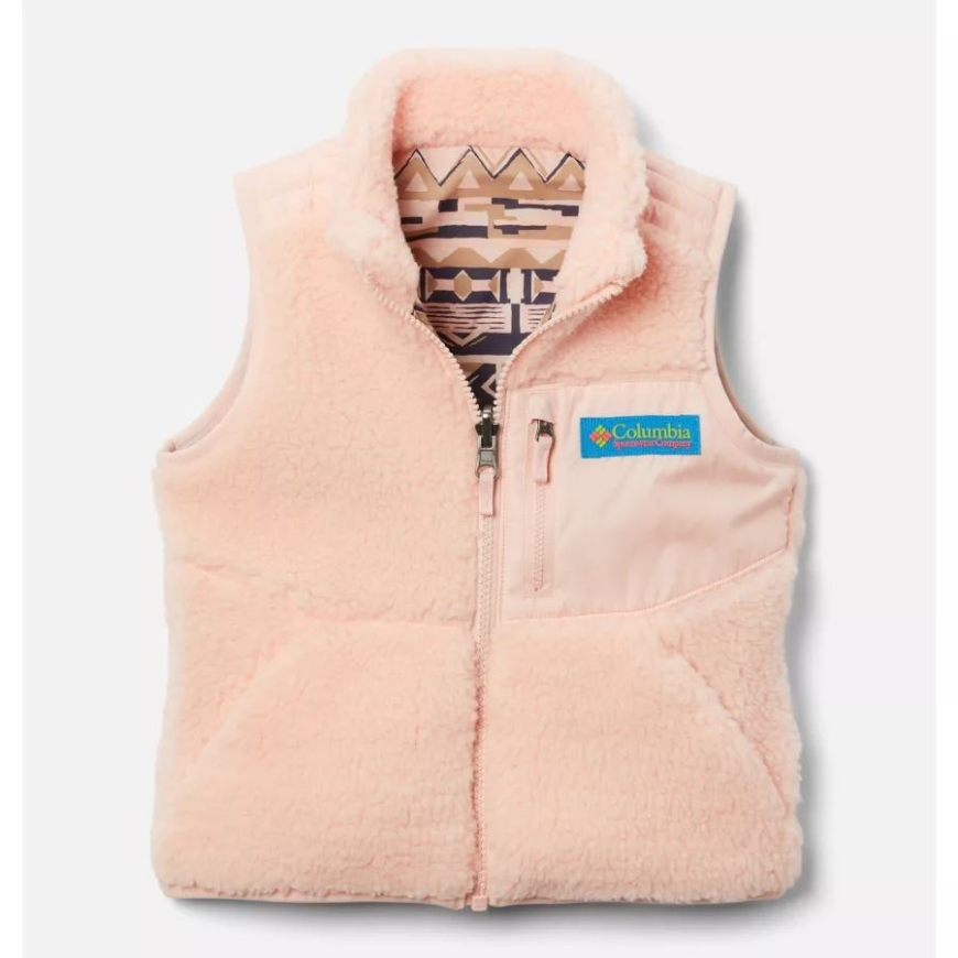 ピーチ ブロッサム コロンビア 幼児 アーチャー リッジ リバーシブル ベスト