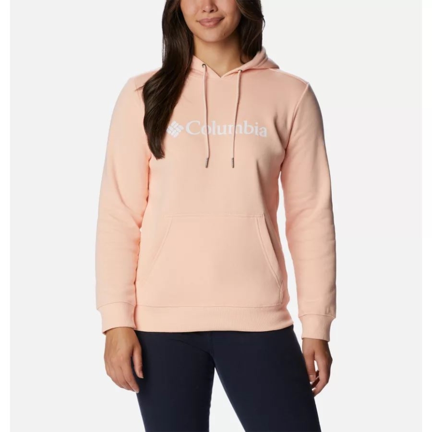 ピーチ ブロッサム コロンビア レディース コロンビア ロゴ パーカー