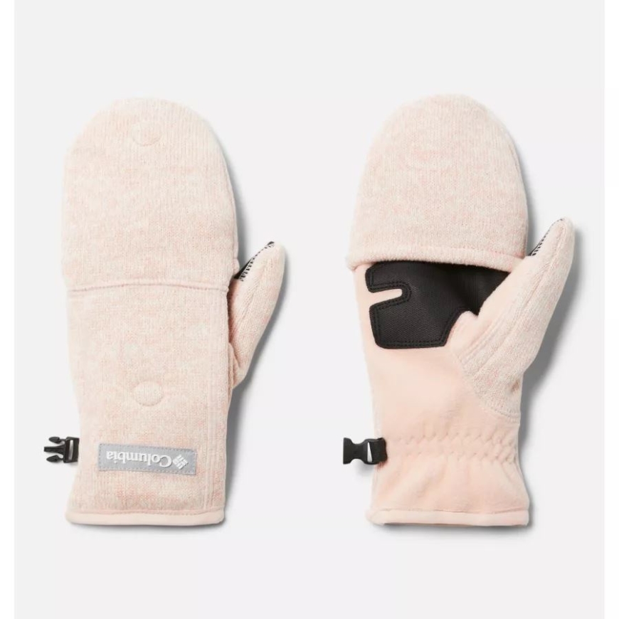 ピーチ ブロッサム ヘザー レディース セーター ウェザー フリップ ミトン コロンビア