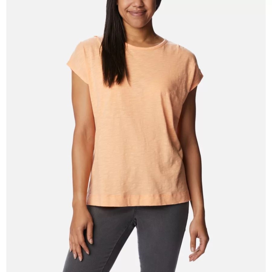 ピーチ コロンビア レディース ポイント ロマ Tシャツ