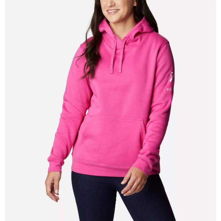 ピンク アイス Ttip ロゴ コロンビア レディース テスト済み タフ イン ピンク パーカー