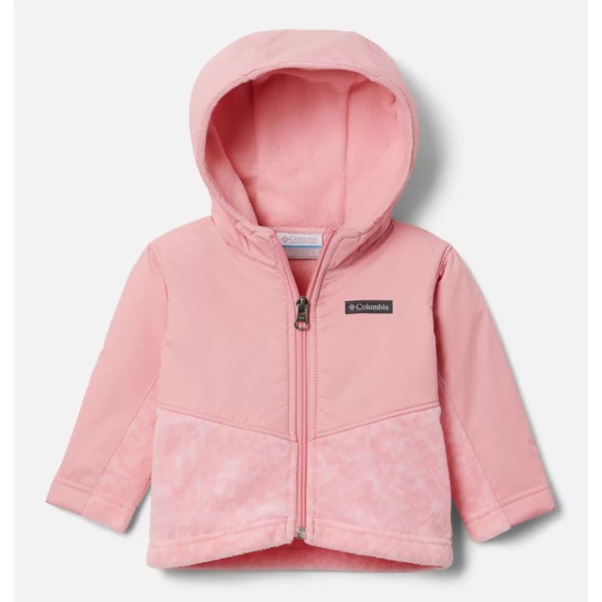 ピンク オーキッド テレイン/ピンク オーキッド キッズ インファント スティーンズ マウンテン オーバーレイ フード付きジャケット コロンビア