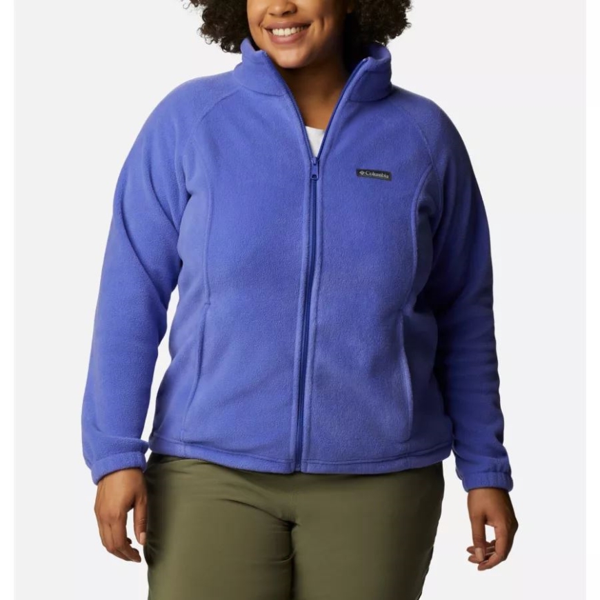 パープル ロータス コロンビア レディース ベントン スプリング フルジップ プラスサイズ