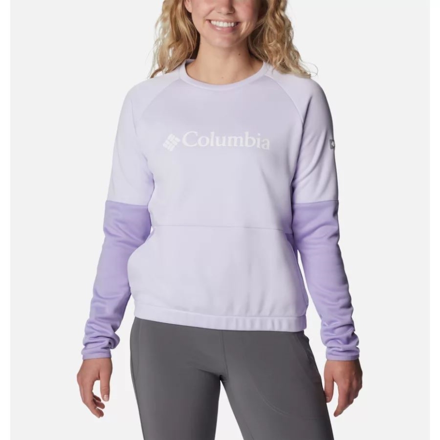 パープル ティント/フロスト パープル レディース ウィンドゲート クルー スウェットシャツ コロンビア