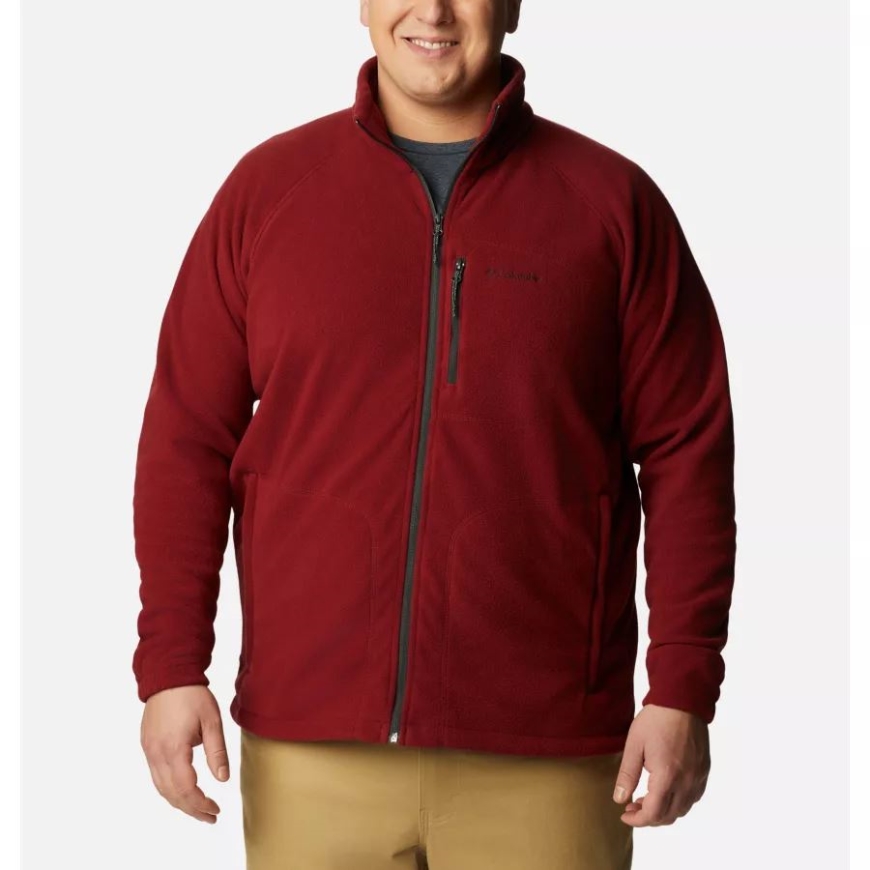 レッド ジャスパー コロンビア メンズ ファスト トレック II フルジップ フリース ビッグ