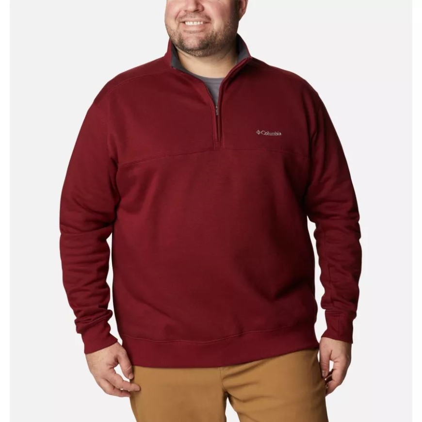 レッド ジャスパー メンズ ハート マウンテン II ハーフ ジップ スウェットシャツ ビッグ コロンビア