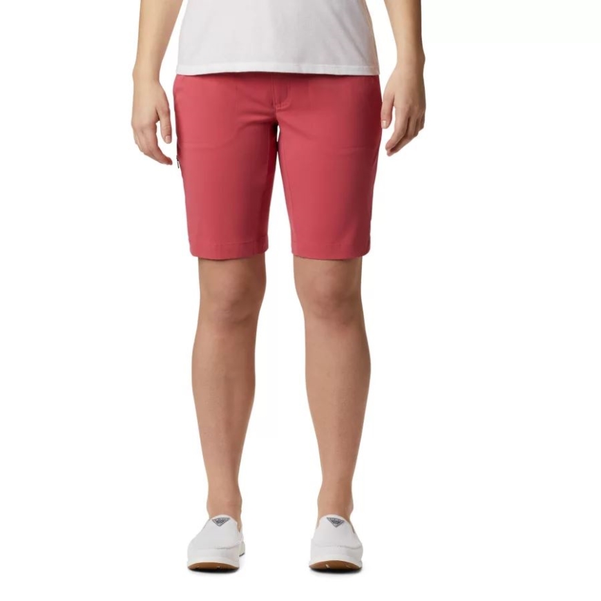 ルージュ ピンク レディース サタデー トレイル ロング ショーツ コロンビア