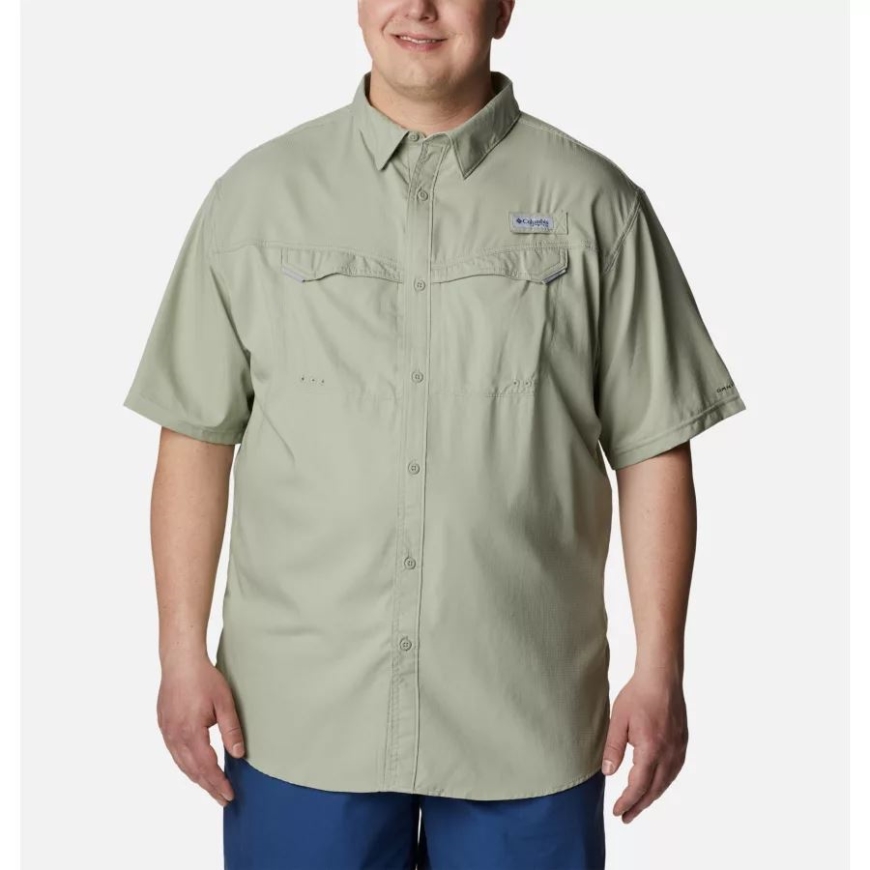 サファリ コロンビア メンズ Pfg ロー ドラッグ オフショア ショート スリーブ シャツ ビッグ