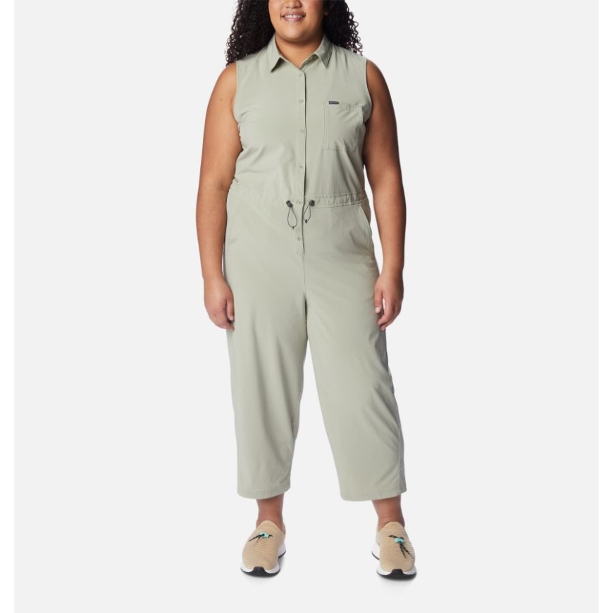 サファリ コロンビア レディース いつでもフレックス ロンパース プラスサイズ