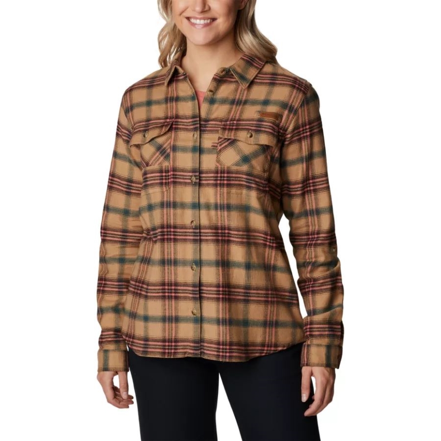 サハラ/バックショット タータン レディース Phg ラフテイル フィールド フランネル Ii コロンビア
