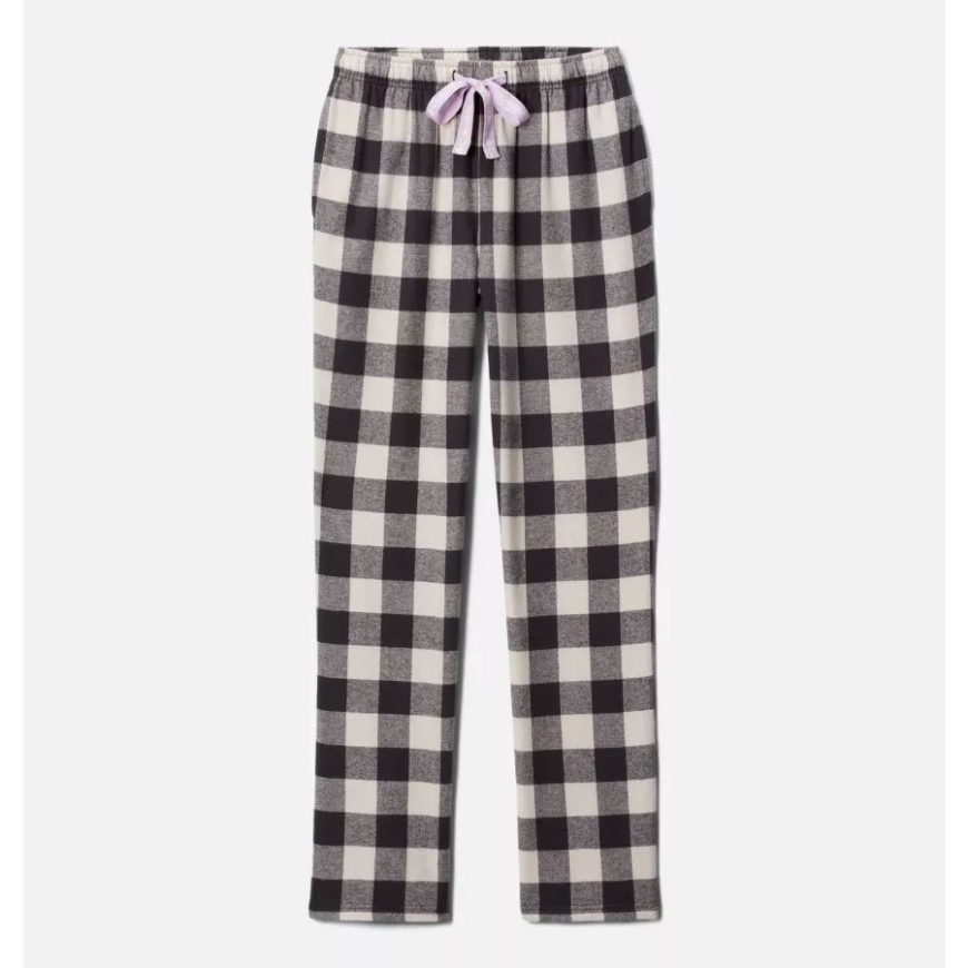 サメ織りバッファローコロンビア女性用フランネルパジャマボトムス