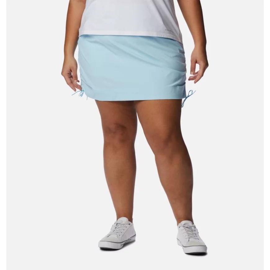 スプリング ブルー コロンビア レディース いつでもカジュアル スコート プラスサイズ