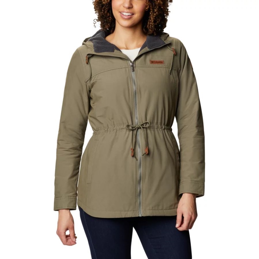 ストーン グリーン コロンビア レディース チャットフィールド ヒル ジャケット