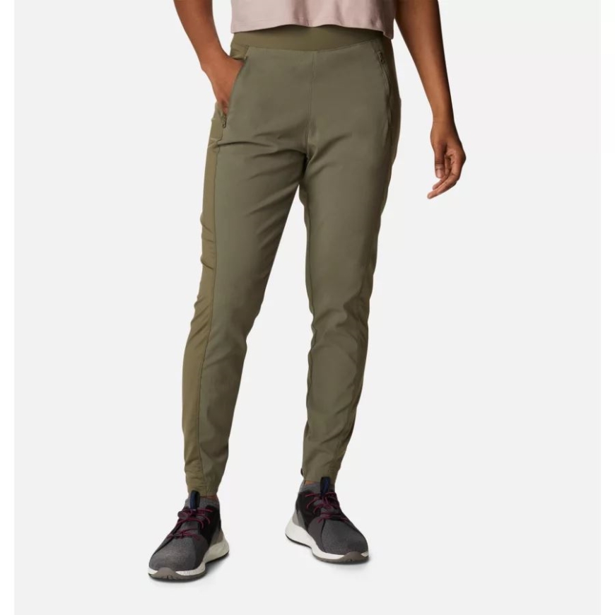 ストーン グリーン レディース オン ザ ゴー ハイブリッド パンツ コロンビア