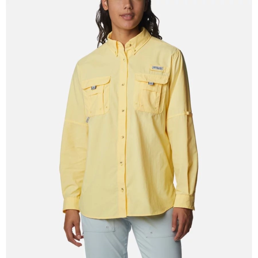 スイート コーン レディース Pfg バハマ ロング スリーブ シャツ コロンビア