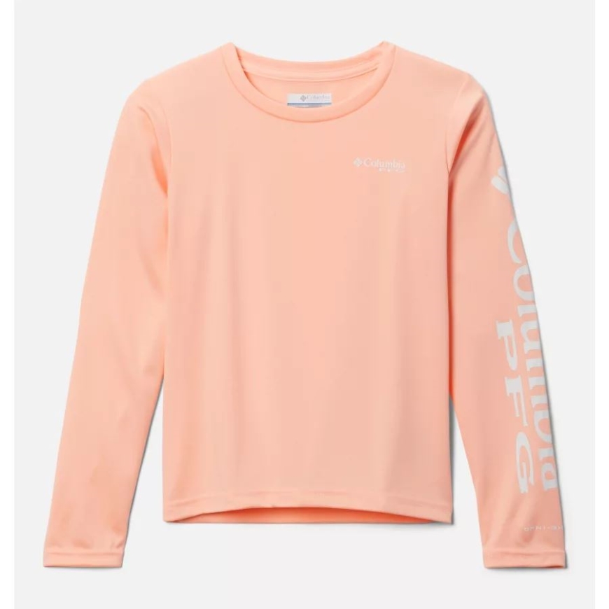 ティキ ピンク コロンビア ガールズ Pfg タイダル ロング スリーブ T シャツ