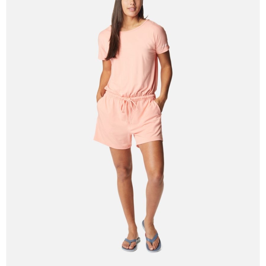 ティキ ピンク コロンビア レディース Pfg スラック ウォーター ニット ロンパース